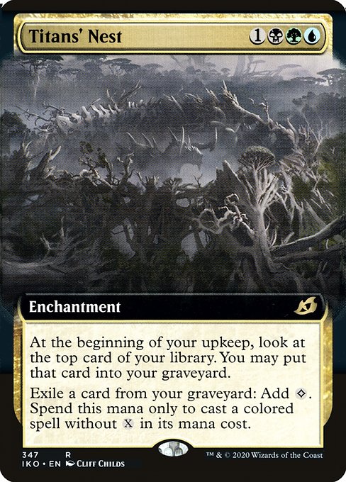Titans' Nest (347) - EXTENDED ART - Ikoria: Lair of Behemoths - Game On