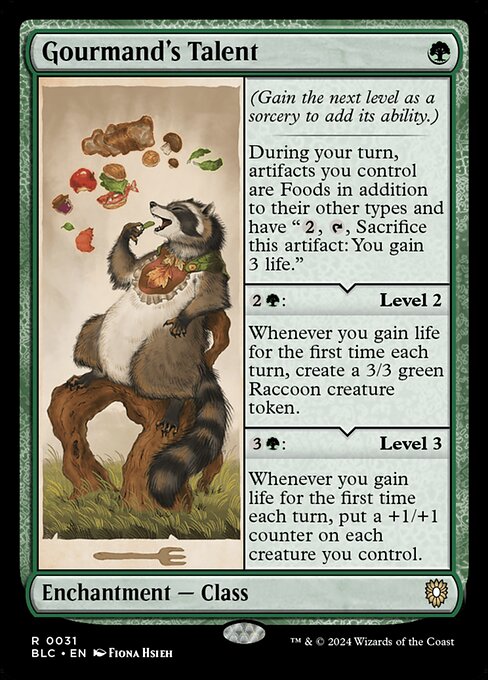 Gourmand's Talent (31) - Bloomburrow Commander - Game On