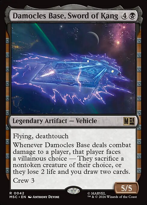 Damocles Base, Sword of Kang (42) - Marvel Super Heroes Commander - Game On