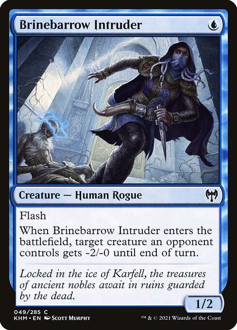 Brinebarrow Intruder (49) (Foil) - Kaldheim - Game On