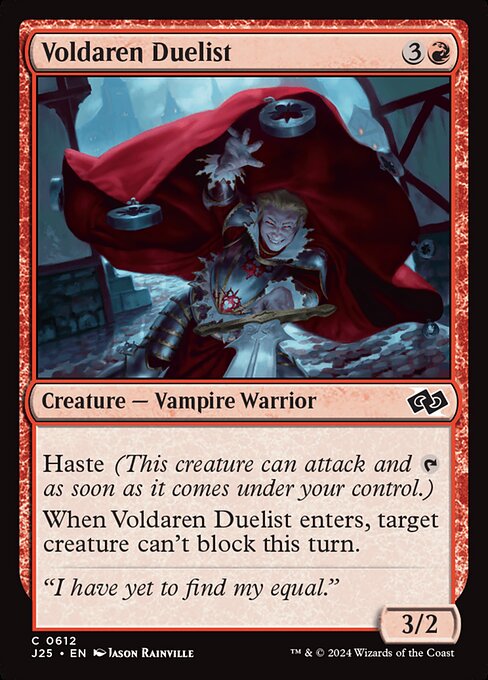 Voldaren Duelist (612) - Foundations Jumpstart - Game On