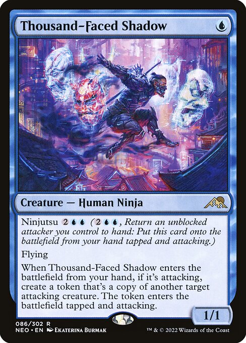 Thousand-Faced Shadow (86) (Foil) - Kamigawa: Neon Dynasty - Game On