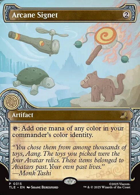 Arcane Signet (315) - BORDERLESS - Avatar: The Last Airbender Eternal - Game On