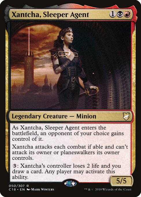 Xantcha, Sleeper Agent (50) - Commander 2018 - Game On