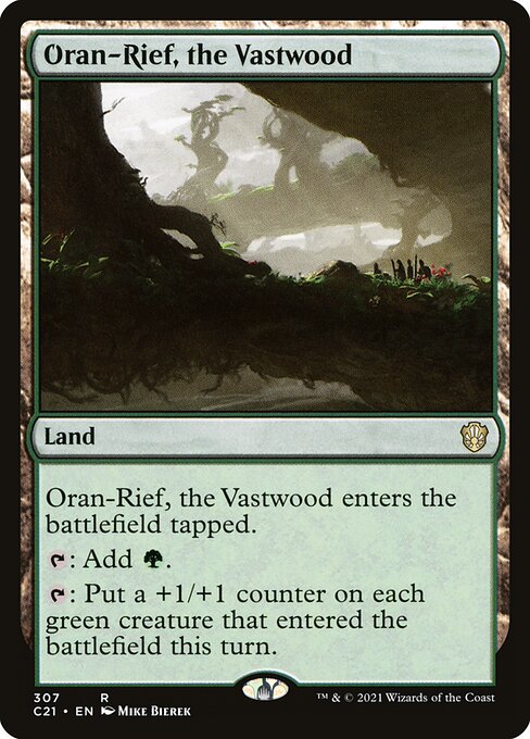 Oran-Rief, the Vastwood (307) - Commander 2021 - Game On