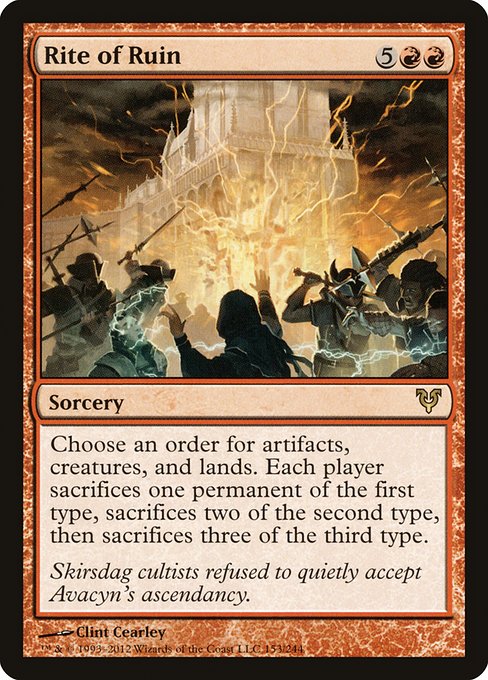 Rite of Ruin (153) (Foil) - Avacyn Restored - Game On