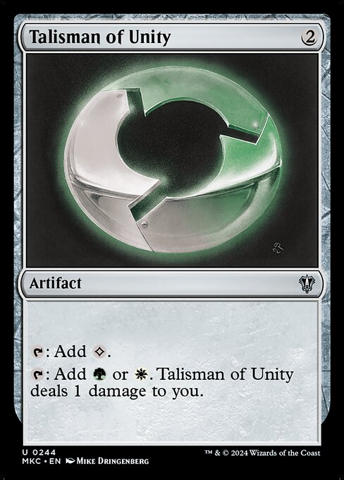 Talisman of Unity (244) - Murders at Karlov Manor Commander - Game On
