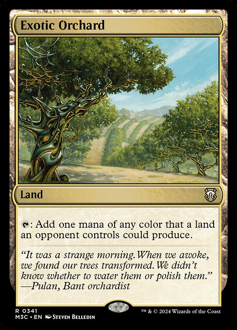 Exotic Orchard (341) - Modern Horizons 3 Commander - Game On