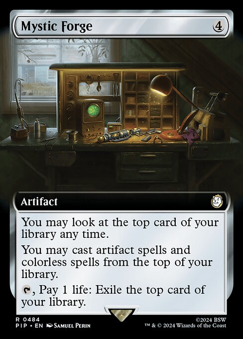 Mystic Forge (484) - EXTENDED ART - Fallout - Game On