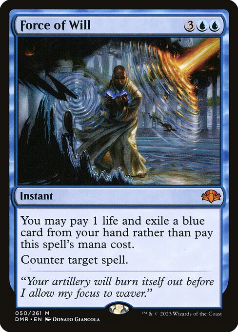 Force of Will (50) - Dominaria Remastered - Game On