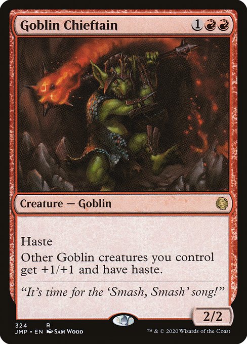 Goblin Chieftain (324) - Jumpstart - Game On