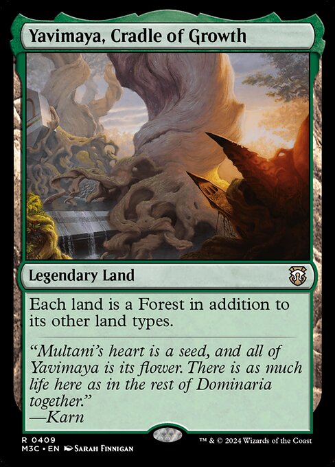 Yavimaya, Cradle of Growth (409) - Modern Horizons 3 Commander - Game On