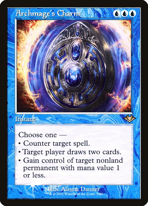 Archmage's Charm (7) (Foil) - Modern Horizons 1 Timeshifts - Game On
