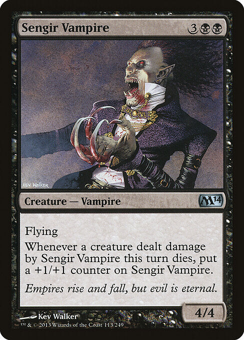 Sengir Vampire (113) - Magic 2014 - Game On