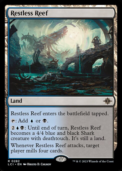 Restless Reef (282) (Foil) - The Lost Caverns of Ixalan - Game On
