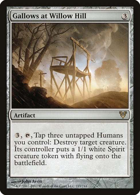 Gallows at Willow Hill (215) (Foil) - Avacyn Restored - Game On