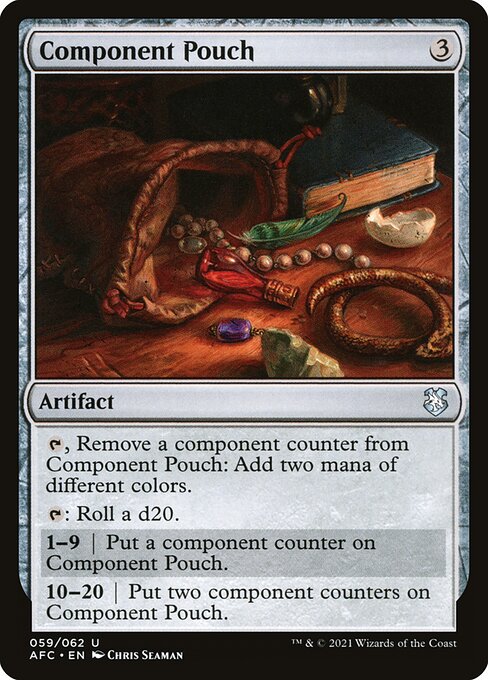 Component Pouch (59) - Forgotten Realms Commander - Game On