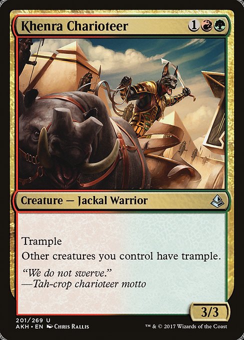 Khenra Charioteer (201) - Amonkhet - Game On