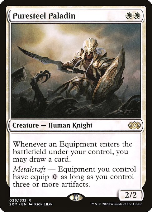 Puresteel Paladin (26) - Double Masters - Game On