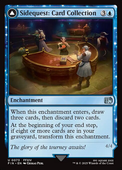 Sidequest: Card Collection // Magicked Card (73) (Foil) - Final Fantasy - Game On