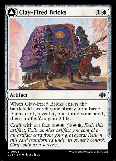 Clay-Fired Bricks // Cosmium Kiln (6) - The Lost Caverns of Ixalan - Game On