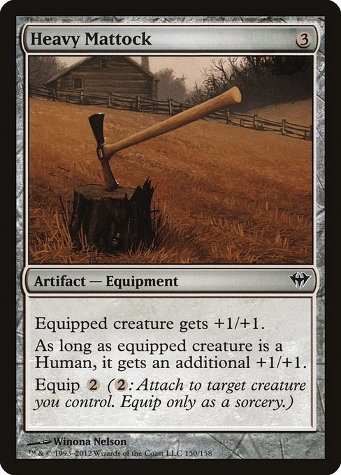 Heavy Mattock (150) (Foil) - Dark Ascension - Game On