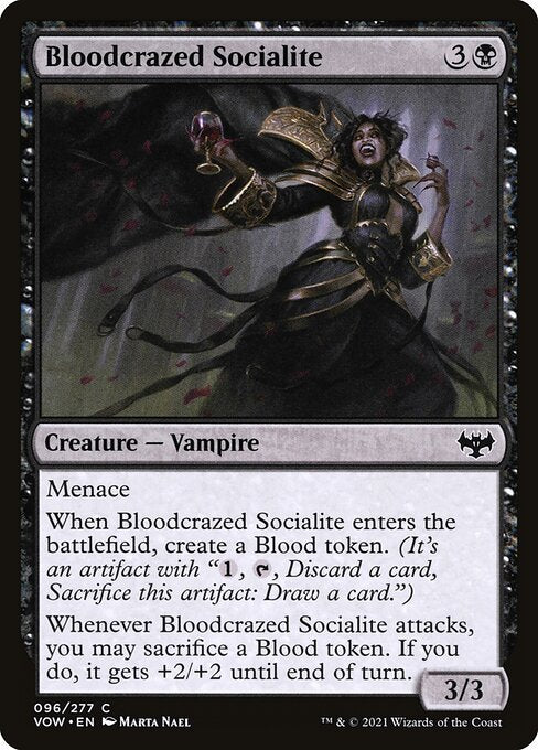 Bloodcrazed Socialite (96) - Innistrad: Crimson Vow - Game On