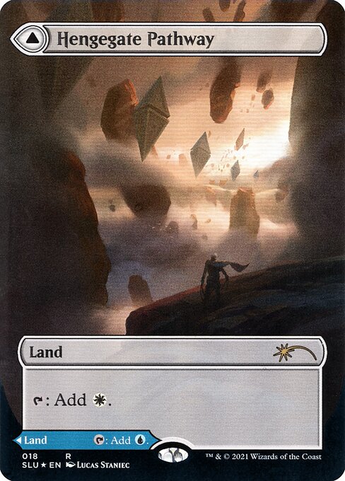Hengegate Pathway // Mistgate Pathway (18) - BORDERLESS - FULL ART (Foil) - Secret Lair: Ultimate Edition - Game On