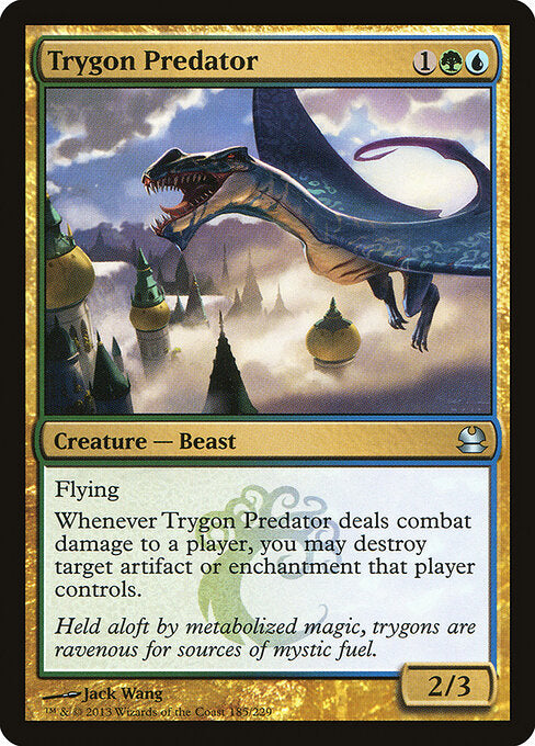 Trygon Predator (185) (Foil) - Modern Masters - Game On