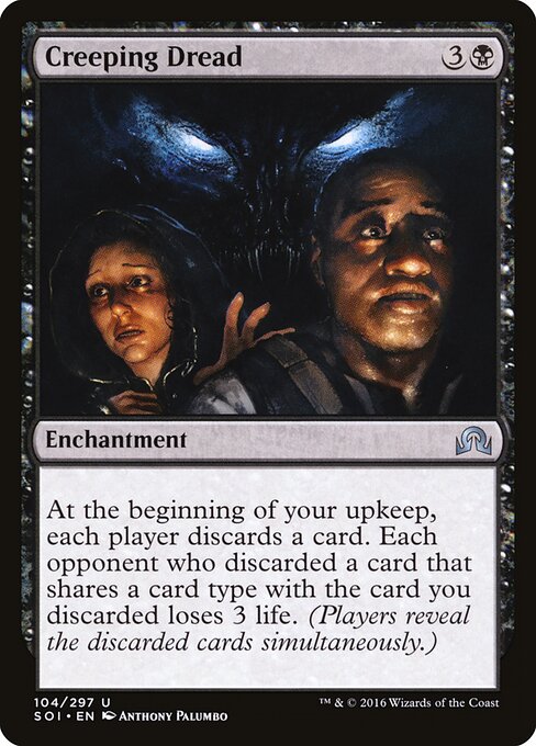 Creeping Dread (104) (Foil) - Shadows over Innistrad - Game On