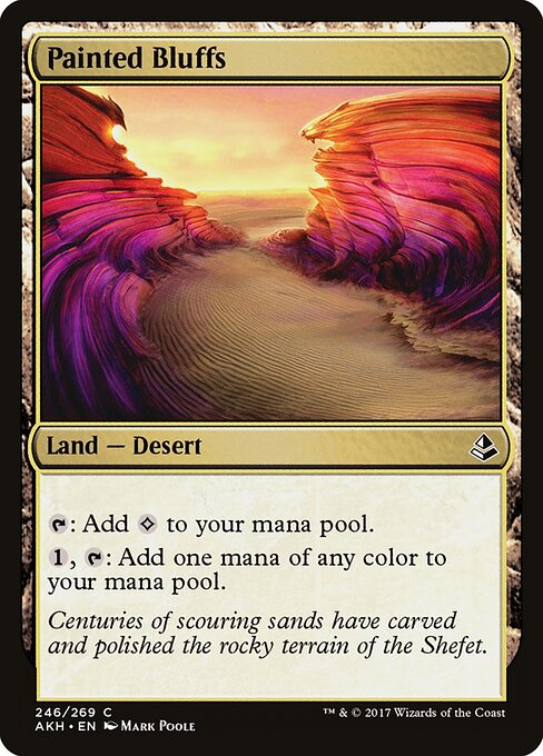 Painted Bluffs (246) (Foil) - Amonkhet - Game On