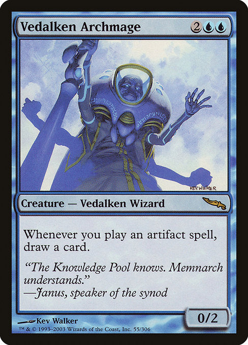 Vedalken Archmage (55) - Mirrodin - Game On