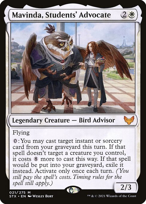 Mavinda, Students' Advocate (21) (Foil) - Strixhaven: School of Mages - Game On