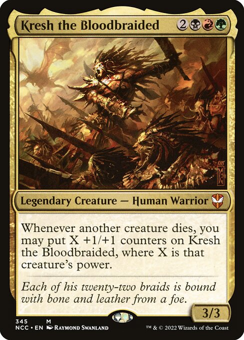 Kresh the Bloodbraided (345) - New Capenna Commander - Game On