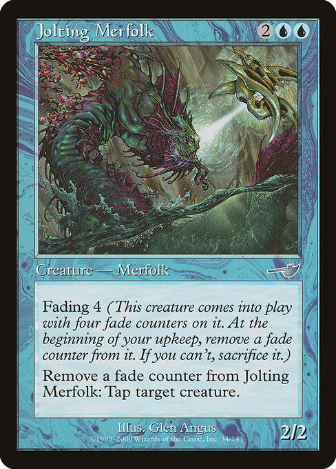 Jolting Merfolk (34) (Foil) - Nemesis - Game On