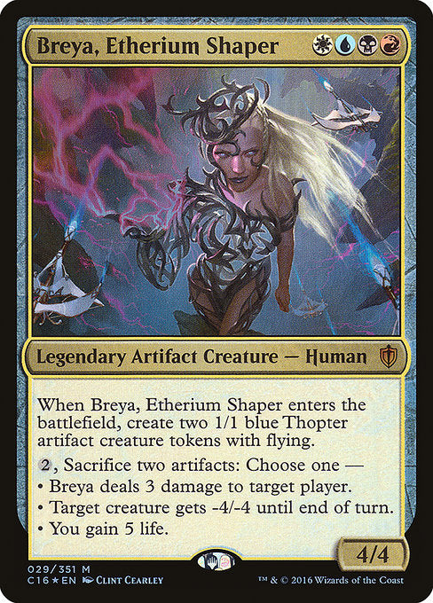 Breya, Etherium Shaper (29) (Foil) - Commander 2016 - Game On