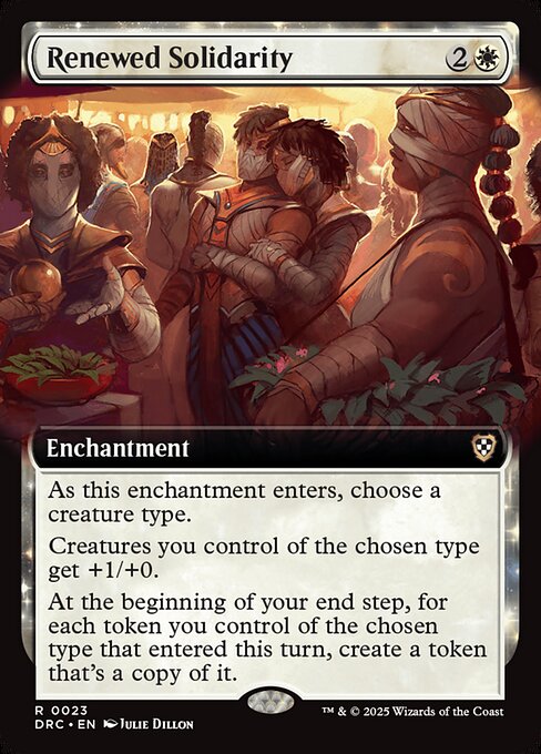 Renewed Solidarity (23) - EXTENDED ART - Aetherdrift Commander - Game On