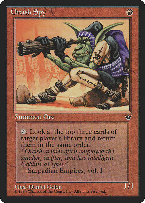Orcish Spy (61b) - Fallen Empires - Game On