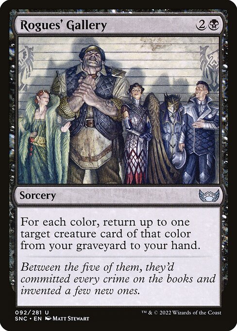 Rogues' Gallery (92) (Foil) - Streets of New Capenna - Game On