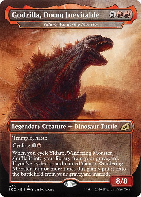 Yidaro, Wandering Monster (375) - BORDERLESS - FULL ART (Foil) - Ikoria: Lair of Behemoths - Game On
