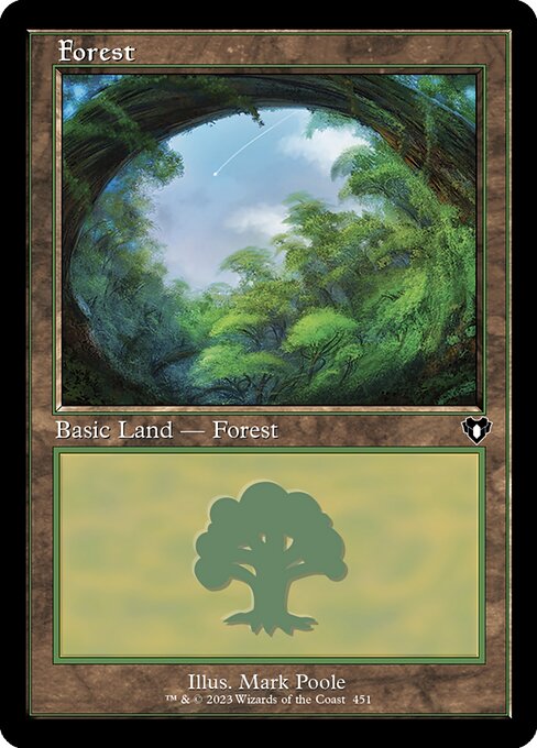 Forest (451) - Commander Masters - Game On