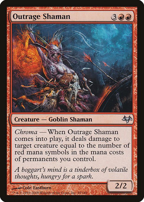 Outrage Shaman (59) - Eventide - Game On