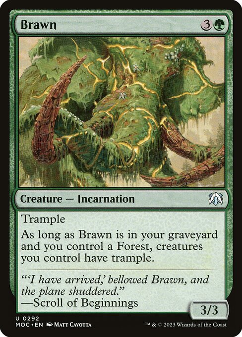 Brawn (292) - March of the Machine Commander - Game On