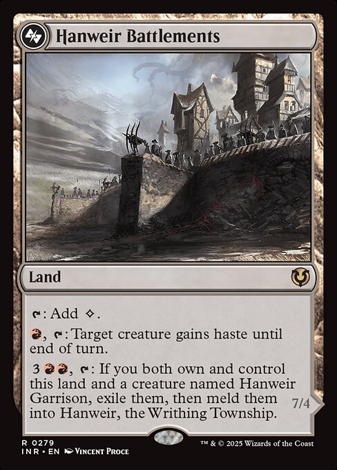Hanweir Battlements (279) (Foil) - Innistrad Remastered - Game On