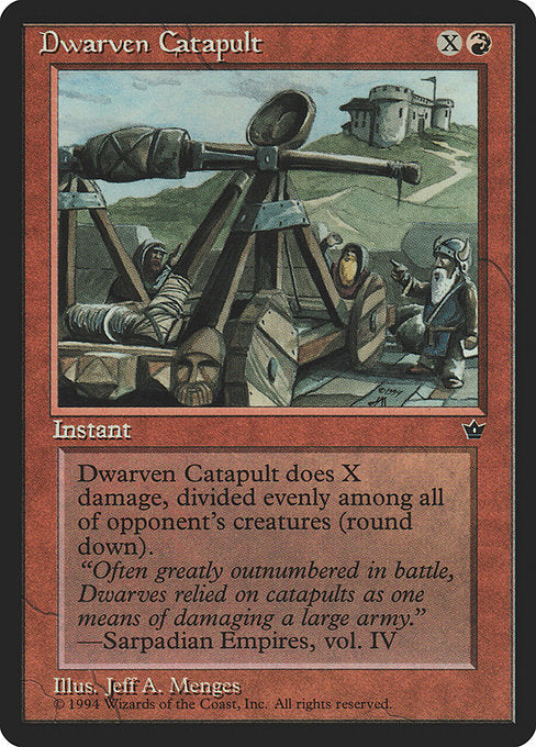 Dwarven Catapult (51) - Fallen Empires - Game On