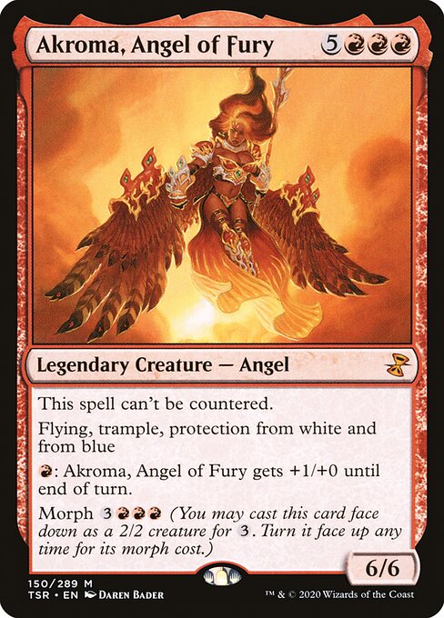 Akroma, Angel of Fury (150) - Time Spiral Remastered - Game On