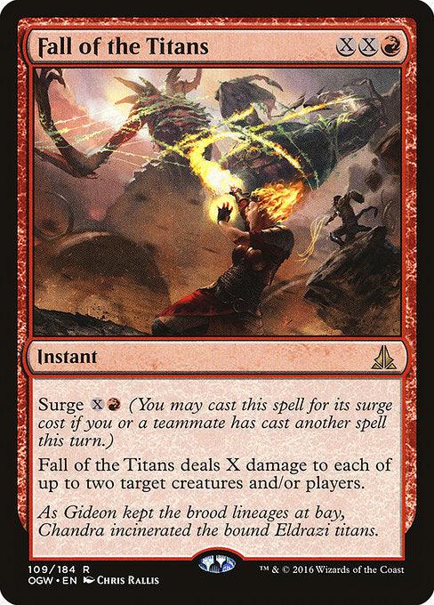 Fall of the Titans (109) (Foil) - Oath of the Gatewatch - Game On