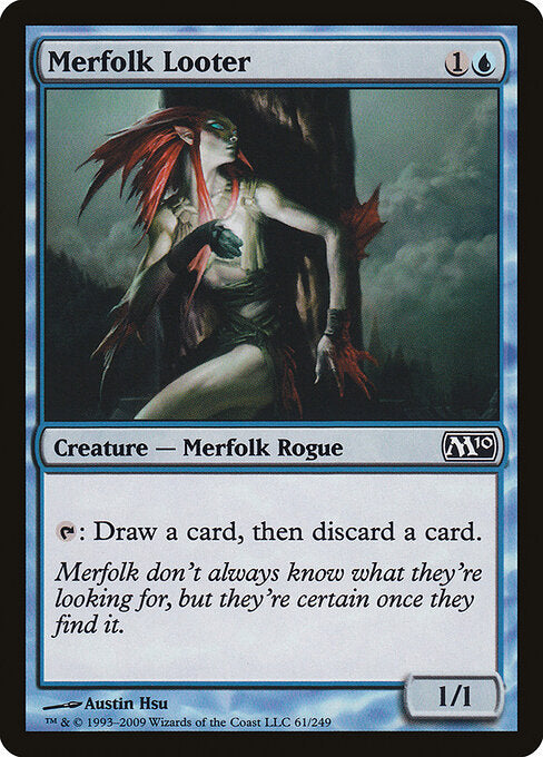 Merfolk Looter (61) - Magic 2010 - Game On
