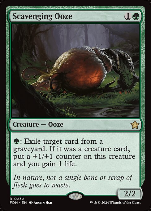 Scavenging Ooze (232) - Foundations - Game On