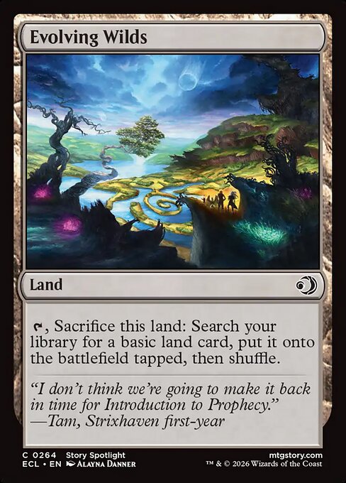 Evolving Wilds (264) (Foil) - Lorwyn Eclipsed - Game On